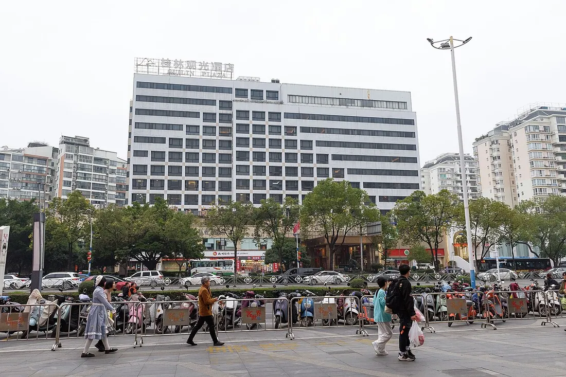A hotel in Guilin